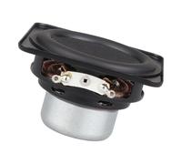 SHYYOULQE Altavoz de 10 W y 6 Ohm, 2 pulgadas, forma redonda, subwoofer, multimedia, portátil, amplificador de neodimio