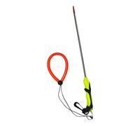 SHYYOULQE Bastón de buceo de acero inoxidable con cordón para la muñeca, punteros para hacer ruido, dispositivos de señalización subacuática, palo de acero inoxidable con cordón de muñeca