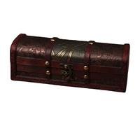 SHYYOULQE Baúl de almacenamiento multiusos decorativo de madera resistente, ideal para solución de exhibición de dormitorio o decoración de habitación