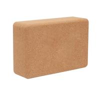 SHYYOULQE Bloque de entrenamiento antideslizante para pilates, corcho elástico, ladrillo natural, ligero, corcho para yoga