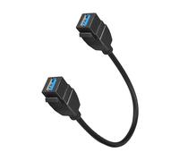 SHYYOULQE Cable de extensión de Montaje en Panel USB3.0 a Cable Adaptador de Montaje en bahía Frontal para Accesorios de chasis de computadora Instalación rápida Puerto USB Expansión USB Frontal