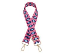 SHYYOULQE Correa para bolso, bolsa de mano ajustable, banda ancha para hombro con hebilla, bolsa cruzada de repuesto, No. 18 azul polvo E