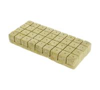 SHYYOULQE Cubos de Cultivo de Lana de Roca para jardín, Enchufe de Arranque, Lana de Roca para hidroponía, Cultivo sin Suelo, Clones, sustrato de Plantas, Lana de Piedra