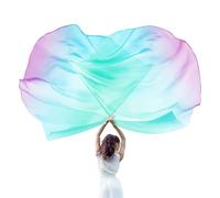 SHYYOULQE de Baile de alabanza, adoración de semicircular con Varilla escalable para Accesorios duraderos de Iglesia, 2 uds