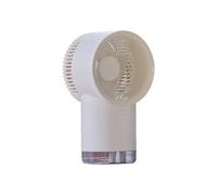 SHYYOULQE Enfriador de aire compacto recargable por USB con 500 ml, 3 velocidades, silencioso para dormitorio, viajes, ventilador a pilas