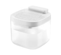 SHYYOULQE Fuente de agua para mascotas, dispensador de agua automático para gatos, cuenco silencioso para múltiples dispensadores de agua con Smart Sens