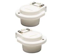 SHYYOULQE GW9530 W400BWHP - Aspiradora de pared para piscina, PVC para fácil montaje, accesorios de piscina de PVC