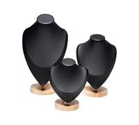 SHYYOULQE Juego de 3 soportes multifuncionales de terciopelo para joyas, soporte portátil para mostrar y almacenar joyería de exposición