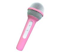 SHYYOULQE Modelo de micrófono Falso para Practicar, micrófono de Escenario Divertido, micrófono de práctica para Hablar, para Navidad, discurso, cumpleaños