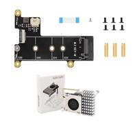 SHYYOULQE Módulo de tarjeta de expansión X1001 PCIE a NVMe SSD, fácil instalación, amplía la capacidad de almacenamiento, solución de expansión de almacenamiento