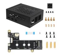 SHYYOULQE Módulo de tarjeta de expansión X1001 PCIE a NVMe SSD, fácil instalación, amplía la capacidad de almacenamiento, solución de expansión de almacenamiento