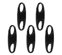 SHYYOULQE Mosquetón de desconexión rápida, cierre de cremallera de repuesto, mosquetón de desconexión rápida para mantener las cremalleras cerradas, doble apertura, objeto pequeño