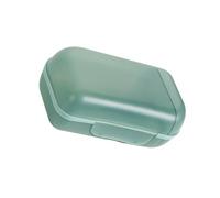 SHYYOULQE Pequeño contenedor de jabón de viaje con cubierta segura, organizadores de múltiples propósitos, accesorios de joyería, almacenamiento de polipropileno, caja de jabón impermeable para baño