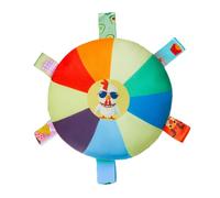 SHYYOULQE Platillos voladores de felpa suave para perros con discos voladores de sonido para mascotas, mordeduras de entrenamiento para jugar a buscar