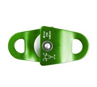 SHYYOULQE Polea de rapel de aluminio reforzado para operaciones de ahorro vertical y mantenimiento industrial, polea descendente de aluminio con rodamiento de peso de 2000 kg