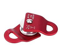 SHYYOULQE Polea de rapel de aluminio reforzado para operaciones de ahorro vertical y mantenimiento industrial, polea descendente de aluminio con rodamiento de peso de 2000 kg