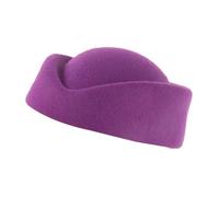 SHYYOULQE Sombrero de Despedida de Soltera, Sombrero para actuaciones en Escenario, Transpirable, Colorido, Unisex, para Mujeres a, Boinas de Lana Ligeras