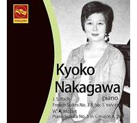 SHZ-IO1 中川京子~J. S. バッハ フランス組曲第3番・第5番 モーツァルト ピアノソナタ第5番 他
