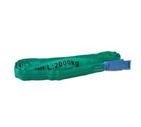 SHZ Round Sling 3m, max. Load 2000KG nach EN 1492-2 SF7 green - Correa arnés de seguridad