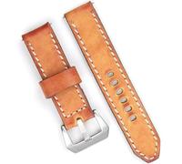 SHZZHS Correa de reloj de cuero Retro para hombre Panerai, repuesto de pulsera, accesorios de correa de reloj