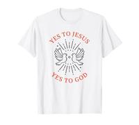 Sí a Jesús Sí a Dios (Dove Graphic) Camiseta