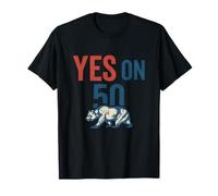 Sí a los 50, Regalos Patrióticos Prop 50 para los Votantes de California Camiseta