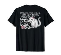 Si Alguna Vez llegó un Momento en Que Tengo Rabia - En la Espalda Camiseta