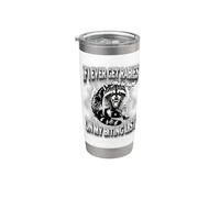 Si alguna vez tengo rabia, estás drogado en mi lista de Vaso térmico de acero inoxidable de doble pared