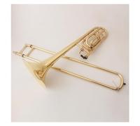 Si Bemol A Fa Tenor Cambio De Tono Trombón Trombón De Latón Lacado En Oro Con Boquilla Trombón Para Principiantes