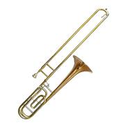 Si Bemol Transposición Trombón Laca Oro Si Bemol