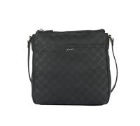 ¡Sí! Bolso de hombro de nailon para mujer, diseño de aciano y Jasmina azul oscuro