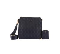 ¡Sí! Bolso mujer Collana Tessuto con cremallera Azul marino