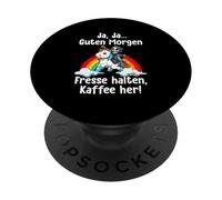 Sí Buenos Días Cállate Y Trae Café Reaper Unicornio PopSockets PopGrip Adhesivo