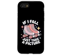 Si caigo Solo Toma una Foto Patinaje sobre Ruedas Carcasa para iPhone SE (2020) / 7/8