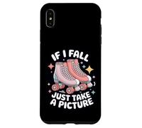 Si caigo Solo Toma una Foto Patinaje sobre Ruedas Carcasa para iPhone XS MAX