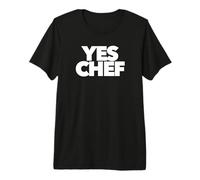 Sí, Chef Divertido para los empleados del Jefe de su Restaurante Camiseta Premium