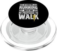 Si corres Conmigo, prepárate para Caminar, Correr PopSockets PopGrip para MagSafe