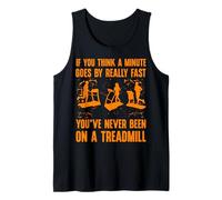 Si crees que pasa un minuto muy rápido Cinta de correr Camiseta sin Mangas