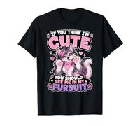 Si Crees Que Soy Lindo, Traje de Piel, Zorro Peludo, fursona, Cosas de Therian Camiseta