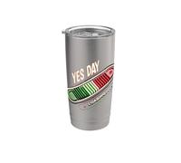 sí día para niños Vaso térmico de acero inoxidable de doble pared