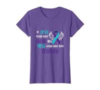 Si el Amor pudiera haberte Salvado habrías vivido para Siempre Camiseta, Mujer, Morado Jaspeado, XL