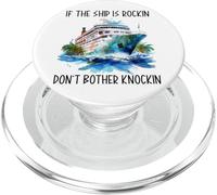Si el barco está Rockin, no te molestes en el crucero de luna de miel Knockin PopSockets PopGrip para MagSafe