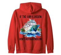 Si el barco está Rockin, no te molestes en el crucero de luna de miel Knockin Sudadera con Capucha