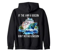 Si el barco está Rockin, no te molestes en el crucero de luna de miel Knockin Sudadera con Capucha