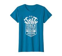Si El Ruben No Puede Arreglarlo Estamos Jodidos Ruben Camiseta, Mujer, Zafiro, M