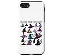 Si el Sombrero te Queda Bien... Divertido gráfico del aquelarre de Halloween con Sombreros de Bruja Carcasa para iPhone SE (2020) / 7/8