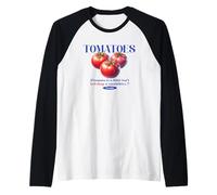 Si el tomate es una fruta no es ketchup un batido Camiseta Manga Raglan