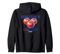 Si el tomate es una fruta no es ketchup un batido Sudadera con Capucha