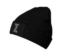 Si Ella No Aprecia El Cuerpo De Papá, No Consigue El Papá Vara Negra Unisex Gorro De Punto Transpirable Gorros con Vuelta Grueso Watch Cap para Clima Frío Al Aire Libre Esquí