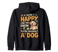 Si Eres Feliz y lo Sabes, Probablemente Seas un Perro Sudadera con Capucha
